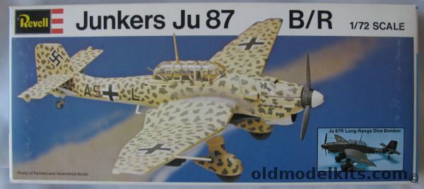 Revell 1/72 Junkers Ju-87 B/R Stuka - Germany Issue with Swastika, H149 plastic model kit